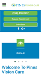 Mobile Screenshot of pinesvision.com